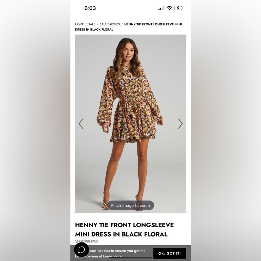 SHOWPO Floral Dress